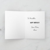 Ehefrau des Jahres... 5 Sterne. lustige Karte (Innenseite)