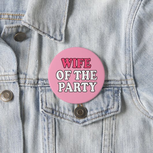 Ehefrau des Party Bachelorette Button (Beispiel)