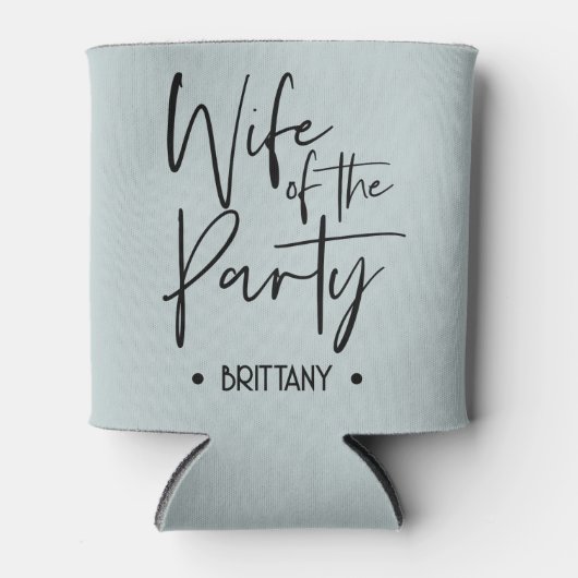 Ehefrau des Party Can Cooler für Bachelorette Dosenkühler (Vorderseite)
