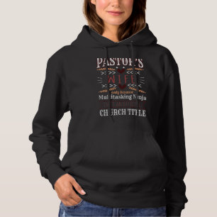 Ehefrau des Pastors Wertschätzung der Christlichen Hoodie