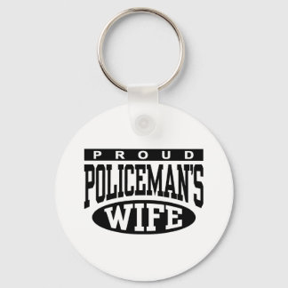 Ehefrau des Polizisten Schlüsselanhänger
