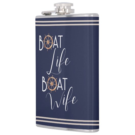 Ehefrau des Schiffslebens Flachmann (Links)