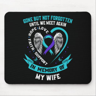 Ehefrau des Shirts zur Bewusstseinsbildung bei Sel Mousepad