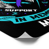 Ehefrau des Shirts zur Bewusstseinsbildung bei Sel Poster (Ecke)