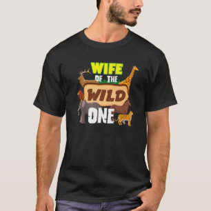 Ehefrau des Wildtier-Zoo-Tierhalters Safari T-Shirt