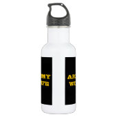 Ehefrau Edelstahlflasche (Rückseite)