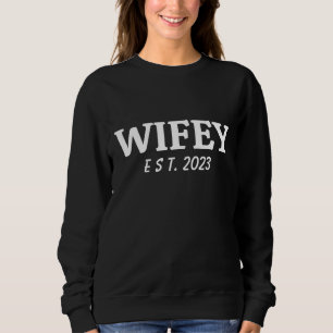 Ehefrau/Ehemann Benutzerdefinierte Braut, Verlobun Sweatshirt