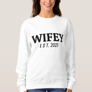 Ehefrau/Ehemann Benutzerdefinierte Braut, Verlobun Sweatshirt