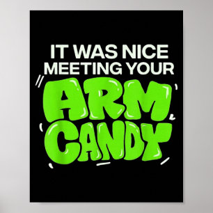Ehefrau Ehemann Freundin Paar nett treffen Arm Poster