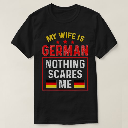 Ehefrau-Ehemann T-Shirt (Design vorne)