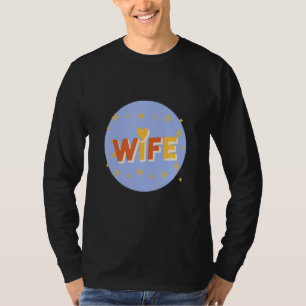 Ehefrau Eheschließung Verheirateten Paar T-Shirt