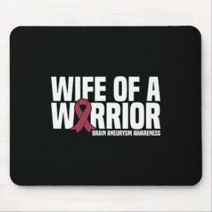 Ehefrau eines Hirnaneurysma-Bewusstseins Mousepad
