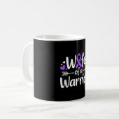 Ehefrau eines Kriegers Lupus-Bewusstsein SLE-Kämpf Kaffeetasse (Vorderseite Links)