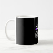 Ehefrau eines Kriegers Lupus-Bewusstsein SLE-Kämpf Kaffeetasse (Links)