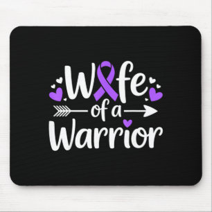 Ehefrau eines Kriegers Lupus-Bewusstsein SLE-Kämpf Mousepad