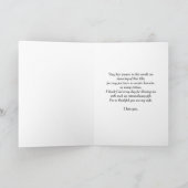 Ehefrau-Ermutigung, religiös - Ehefrau der Karte (Innenseite)