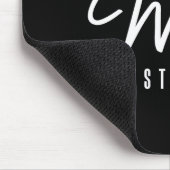 Ehefrau est 2026 verheiratet Flitterwochen Braut F Mousepad (Ecke)
