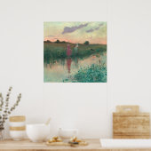 Ehefrau Fishing des Künstlers - Jean-Louis Forain  Poster (Küche)