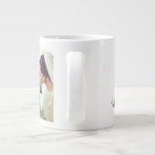Ehefrau Foto lila Riesenkaffee Tasse (Rückseite)