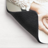 Ehefrau Foto Mousepad (Ecke)