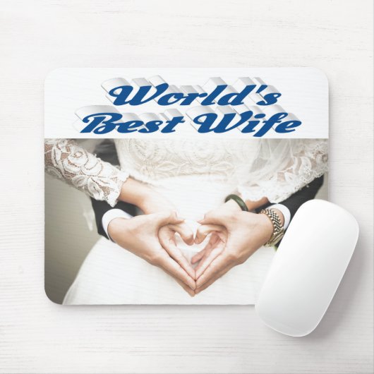 Ehefrau Foto Mousepad (Mit Mouse)