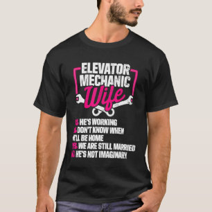 Ehefrau für den Aufzug T-Shirt