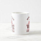 Ehefrau für Zugmaschine Kaffeetasse (Mittel)