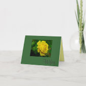 Ehefrau Geburtstag Karte (Vorderseite)