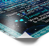 Ehefrau Geschenke | Brief an meine Ehefrau I Liebe Fotodruck (Ecke)