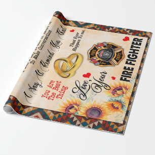 Ehefrau Geschenke Brief an meine Ehefrau Liebe v Geschenkpapier