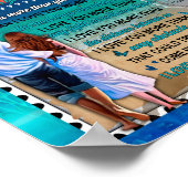 Ehefrau Geschenke | Brief an meine Ehefrau Liebe v Poster (Ecke)