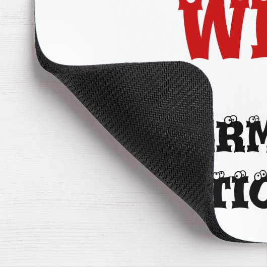 EHEFRAU GEWOLLT! MOUSEPAD (Ecke)