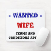 EHEFRAU GEWOLLT! MOUSEPAD (Mit Mouse)