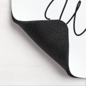 Ehefrau Grafik Kunst Mousepad (Ecke)
