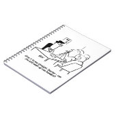 Ehefrau hat einen gebrochenen Arm in einem Tuch Notizblock (Linke Seite)