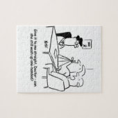 Ehefrau hat einen gebrochenen Arm in einem Tuch Puzzle (Horizontal)