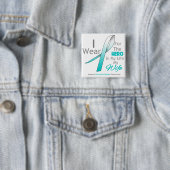Ehefrau - Helden in meinem Leben - Gebärmutterhals Button (Beispiel)
