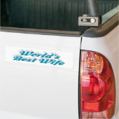 Ehefrau Himmel blauer Autoaufkleber (Auf Lkw)