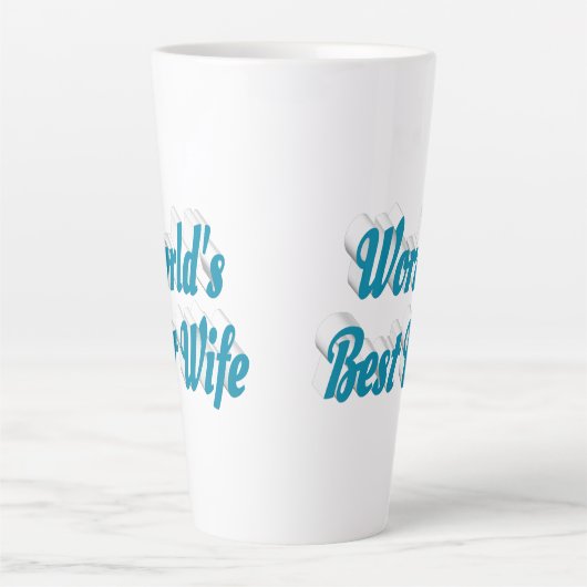 Ehefrau Himmelblau Milchtasse (Vorderseite)