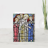 Ehefrau-Hochzeitkarte Dankeskarte (Rückseite)