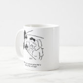 Ehefrau Husband's a Drink Driver Kaffeetasse (Vorderseite Links)