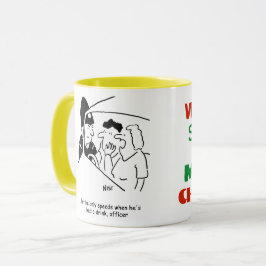 Ehefrau Husband's a Drink Driver Tasse