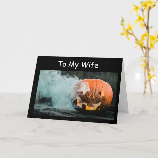 EHEFRAU "ICH WOLLTE NUR MIT DIR ZU FEIERN" KARTE (Gelbe Blume)