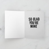 Ehefrau IM HUSBAND, DAMIT SIE MEINE ROPEN SIND Karte (Innenseite)