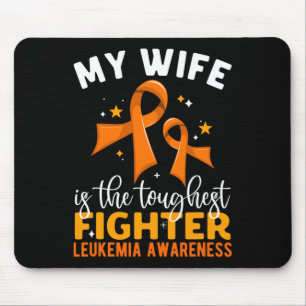 Ehefrau ist das strengste Bewusstsein für Leukämie Mousepad