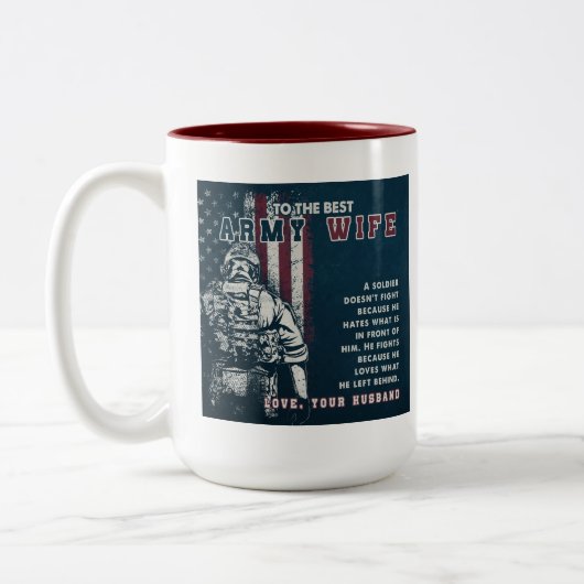 Ehefrau Kaffee Tasse (Links)