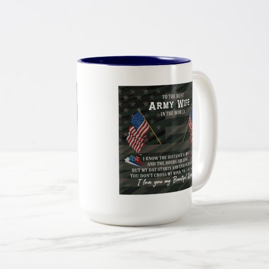 Ehefrau Kaffee Tasse (VorderseiteRechts)