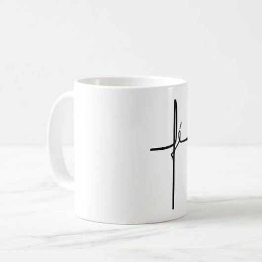 Ehefrau Kaffeetasse (Vorderseite Links)