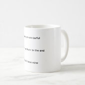 Ehefrau Kaffeetasse (VorderseiteRechts)