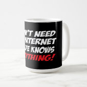 EHEFRAU KENNT TASSE (VorderseiteRechts)